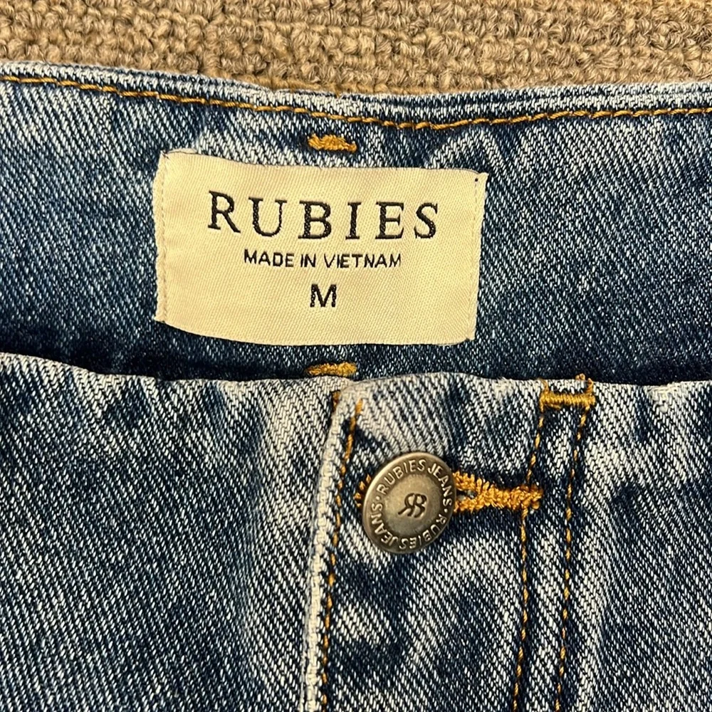 Rubie's Classic Blue Wide Leg Jeans Size 3 - Picture 2 of 6